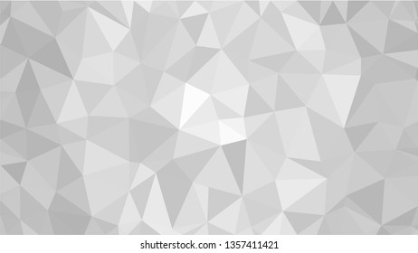 White Polygonal Mosaic Background, Low Poly Style, Vector illustration, Business Design Templates