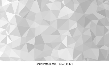 White Polygonal Mosaic Background, Low Poly Style, Vector illustration, Business Design Templates