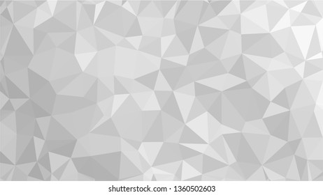White Polygonal Mosaic Background, Low Poly Style, Vector illustration, Business Design Templates