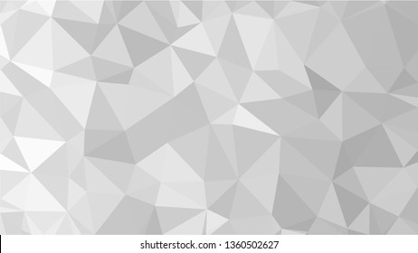 White Polygonal Mosaic Background, Low Poly Style, Vector illustration, Business Design Templates