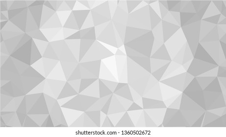 White Polygonal Mosaic Background, Low Poly Style, Vector illustration, Business Design Templates