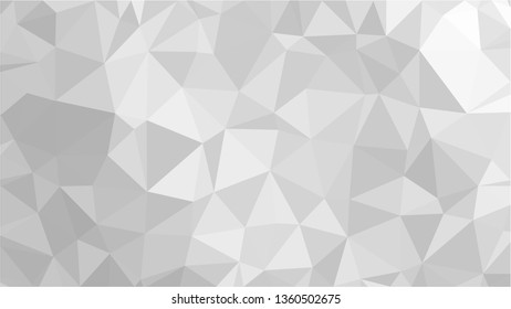 White Polygonal Mosaic Background, Low Poly Style, Vector illustration, Business Design Templates