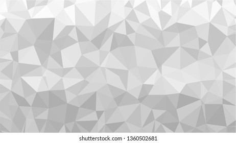 White Polygonal Mosaic Background, Low Poly Style, Vector illustration, Business Design Templates