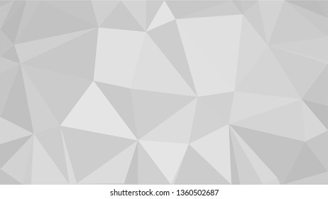 White Polygonal Mosaic Background, Low Poly Style, Vector illustration, Business Design Templates