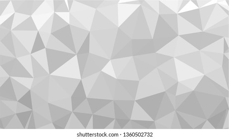 White Polygonal Mosaic Background, Low Poly Style, Vector illustration, Business Design Templates