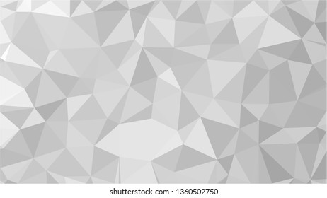 White Polygonal Mosaic Background, Low Poly Style, Vector illustration, Business Design Templates