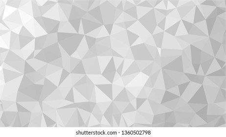White Polygonal Mosaic Background, Low Poly Style, Vector illustration, Business Design Templates