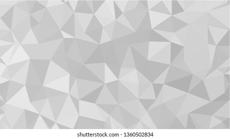 White Polygonal Mosaic Background, Low Poly Style, Vector illustration, Business Design Templates
