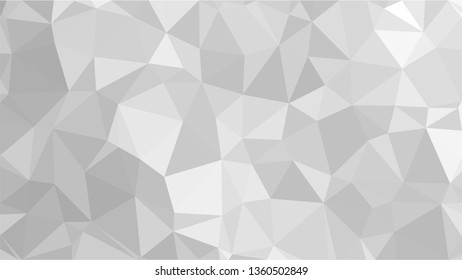 White Polygonal Mosaic Background, Low Poly Style, Vector illustration, Business Design Templates