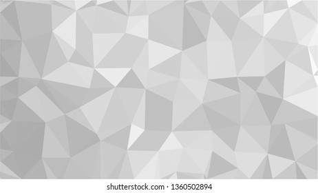 White Polygonal Mosaic Background, Low Poly Style, Vector illustration, Business Design Templates