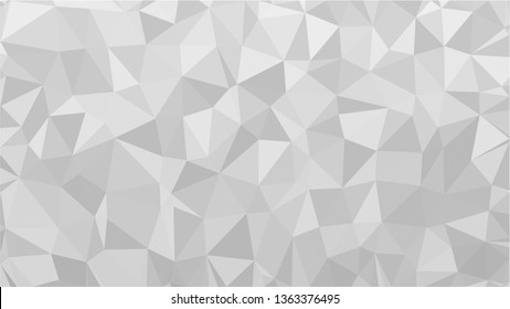 White Polygonal Mosaic Background, Low Poly Style, Vector illustration, Business Design Templates