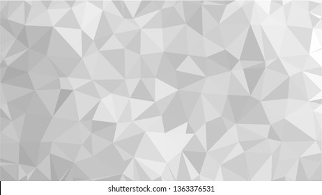 White Polygonal Mosaic Background, Low Poly Style, Vector illustration, Business Design Templates