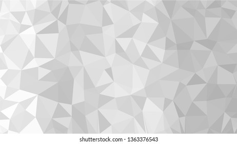 White Polygonal Mosaic Background, Low Poly Style, Vector illustration, Business Design Templates