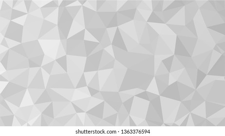 White Polygonal Mosaic Background, Low Poly Style, Vector illustration, Business Design Templates