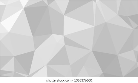 White Polygonal Mosaic Background, Low Poly Style, Vector illustration, Business Design Templates