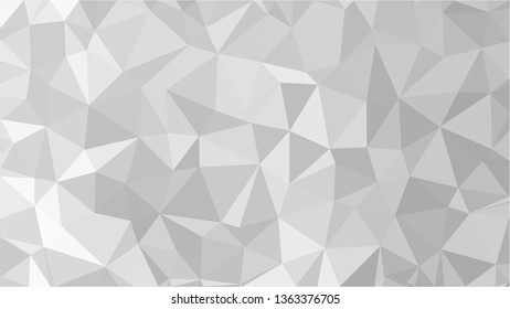 White Polygonal Mosaic Background, Low Poly Style, Vector illustration, Business Design Templates
