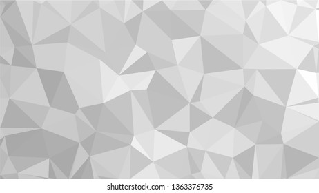White Polygonal Mosaic Background, Low Poly Style, Vector illustration, Business Design Templates