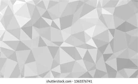 White Polygonal Mosaic Background, Low Poly Style, Vector illustration, Business Design Templates
