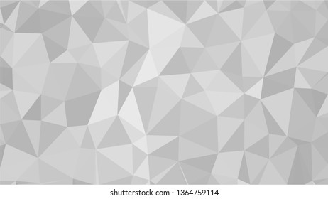 White Polygonal Mosaic Background, Low Poly Style, Vector illustration, Business Design Templates