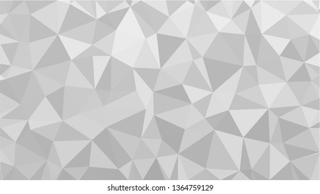 White Polygonal Mosaic Background, Low Poly Style, Vector illustration, Business Design Templates