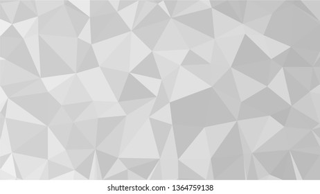 White Polygonal Mosaic Background, Low Poly Style, Vector illustration, Business Design Templates