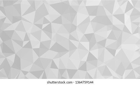 White Polygonal Mosaic Background, Low Poly Style, Vector illustration, Business Design Templates