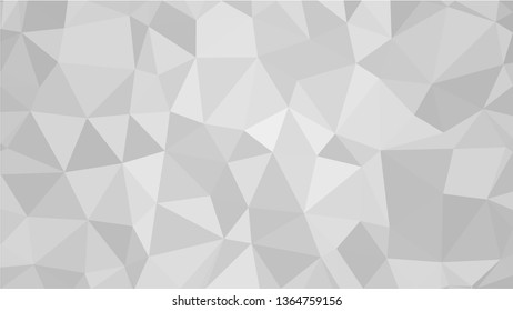 White Polygonal Mosaic Background, Low Poly Style, Vector illustration, Business Design Templates