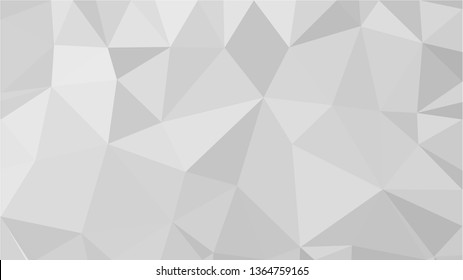 White Polygonal Mosaic Background, Low Poly Style, Vector illustration, Business Design Templates