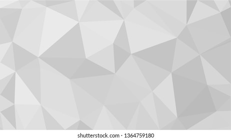 White Polygonal Mosaic Background, Low Poly Style, Vector illustration, Business Design Templates