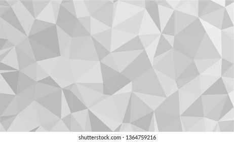 White Polygonal Mosaic Background, Low Poly Style, Vector illustration, Business Design Templates