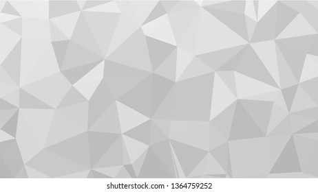 White Polygonal Mosaic Background, Low Poly Style, Vector illustration, Business Design Templates