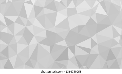 White Polygonal Mosaic Background, Low Poly Style, Vector illustration, Business Design Templates