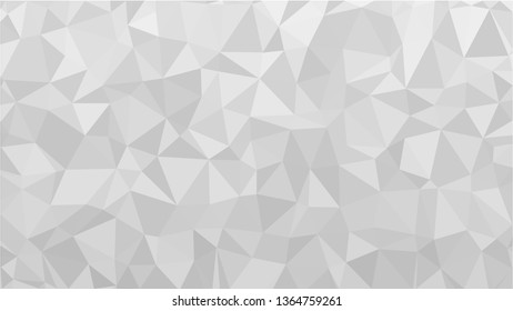 White Polygonal Mosaic Background, Low Poly Style, Vector illustration, Business Design Templates