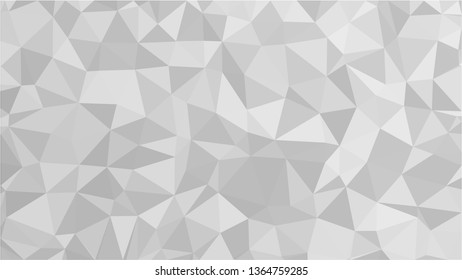 White Polygonal Mosaic Background, Low Poly Style, Vector illustration, Business Design Templates