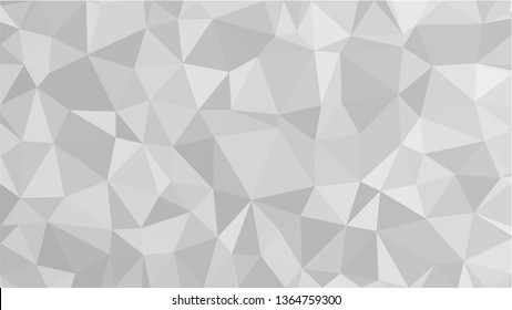 White Polygonal Mosaic Background, Low Poly Style, Vector illustration, Business Design Templates