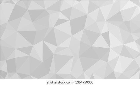 White Polygonal Mosaic Background, Low Poly Style, Vector illustration, Business Design Templates