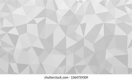 White Polygonal Mosaic Background, Low Poly Style, Vector illustration, Business Design Templates