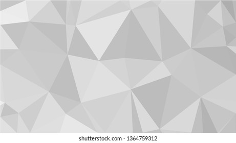 White Polygonal Mosaic Background, Low Poly Style, Vector illustration, Business Design Templates