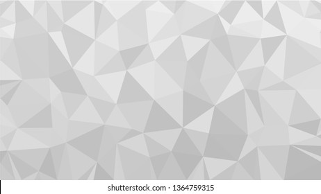White Polygonal Mosaic Background, Low Poly Style, Vector illustration, Business Design Templates