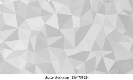 White Polygonal Mosaic Background, Low Poly Style, Vector illustration, Business Design Templates