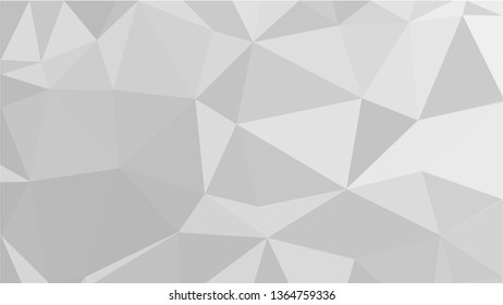 White Polygonal Mosaic Background, Low Poly Style, Vector illustration, Business Design Templates