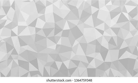 White Polygonal Mosaic Background, Low Poly Style, Vector illustration, Business Design Templates
