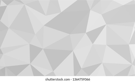 White Polygonal Mosaic Background, Low Poly Style, Vector illustration, Business Design Templates