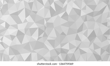White Polygonal Mosaic Background, Low Poly Style, Vector illustration, Business Design Templates