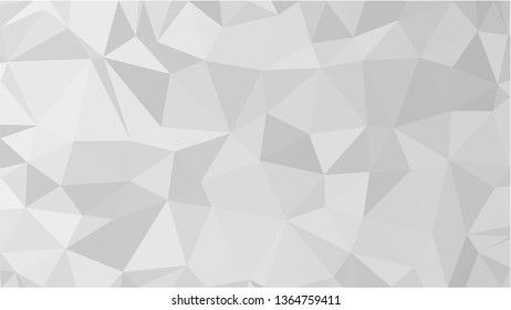 White Polygonal Mosaic Background, Low Poly Style, Vector illustration, Business Design Templates
