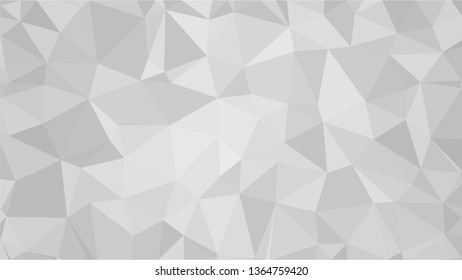 White Polygonal Mosaic Background, Low Poly Style, Vector illustration, Business Design Templates