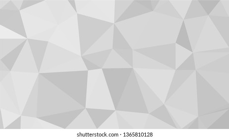 White Polygonal Mosaic Background, Low Poly Style, Vector illustration, Business Design Templates
