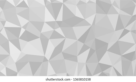 White Polygonal Mosaic Background, Low Poly Style, Vector illustration, Business Design Templates