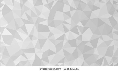 White Polygonal Mosaic Background, Low Poly Style, Vector illustration, Business Design Templates