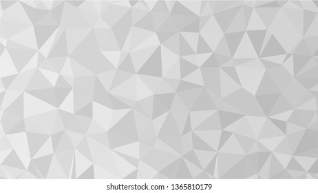 White Polygonal Mosaic Background, Low Poly Style, Vector illustration, Business Design Templates